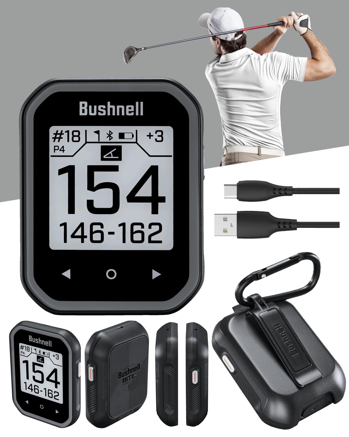 Amazon.com: bushnellgolf Golf Phantom 3 Handheld Slope GPS